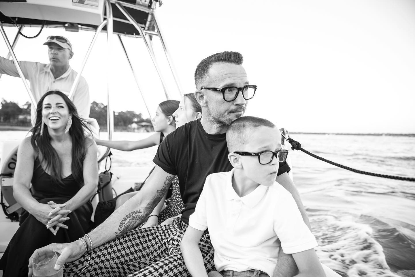 Carl Lentz with family