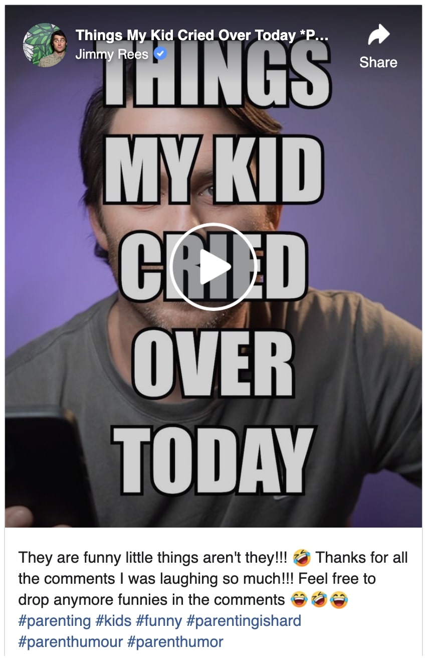 things my kid cried over today part 1